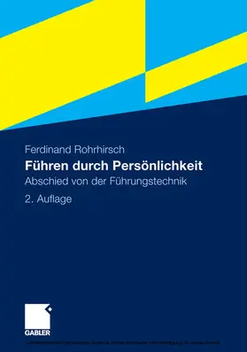Rohrhirsch | Führen durch Persönlichkeit | E-Book | www.sack.de