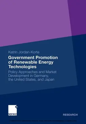 Jordan-Korte |  Government Promotion of Renewable Energy Technologies | eBook | Sack Fachmedien