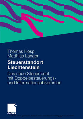 Hosp LL.M. / Langer | Steuerstandort Liechtenstein | E-Book | sack.de