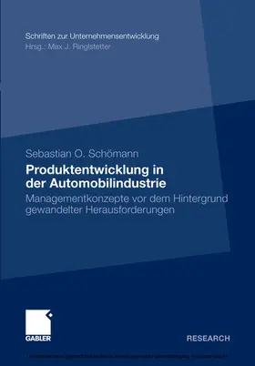 Schömann | Produktentwicklung in der Automobilindustrie | E-Book | www.sack.de