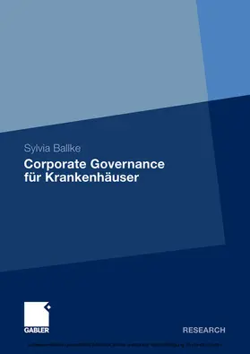Ballke | Corporate Governance für Krankenhäuser | E-Book | www.sack.de