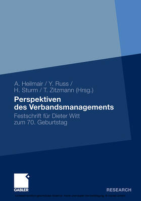 Heilmair / Russ / Sturm | Perspektiven des Verbandsmanagements | E-Book | sack.de