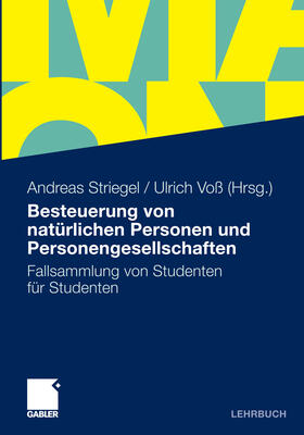 Striegel / Voß / Bedenk | Besteuerung von natürlichen Personen und Personengesellschaften | E-Book | sack.de