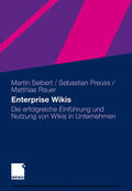 Seibert / Preuss / Rauer |  Enterprise Wikis | eBook | Sack Fachmedien