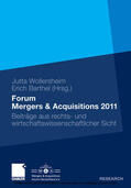 Wollersheim / Barthel |  Forum Mergers & Acquisitions 2011 | eBook | Sack Fachmedien