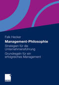 Hecker |  Management-Philosophie | eBook | Sack Fachmedien