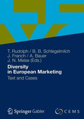 Rudolph / Schlegelmilch / Bauer | Diversity in European Marketing | E-Book | sack.de
