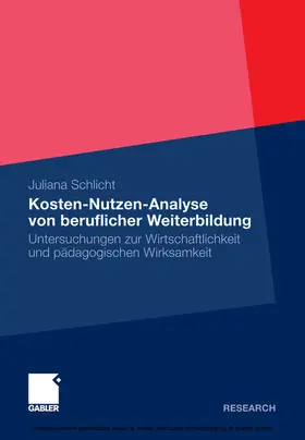 Schlicht | Kosten-Nutzen-Analyse von beruflicher Weiterbildung | E-Book | www.sack.de