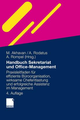 Akhavan-Hezavei / Rodatus / Rompel | Handbuch Sekretariat und Office Management | E-Book | sack.de