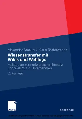 Stocker / Tochtermann |  Wissenstransfer mit Wikis und Weblogs | eBook | Sack Fachmedien