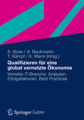 Boes / Baukrowitz / Kämpf |  Qualifizieren für eine global vernetzte Ökonomie | eBook | Sack Fachmedien