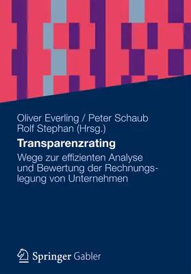 Everling / Schaub / Stephan |  Transparenzrating | eBook | Sack Fachmedien