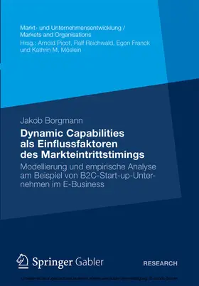 Borgmann |  Dynamic Capabilities als Einflussfaktoren des Markteintrittstimings | eBook | Sack Fachmedien