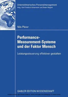 Pleier |  Performance-Measurement-Systeme und der Faktor Mensch | eBook | Sack Fachmedien