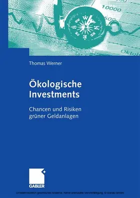 Werner | Ökologische Investments | E-Book | www.sack.de
