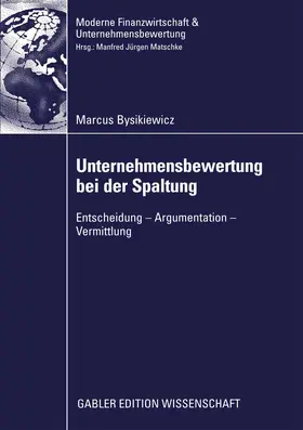 Bysikiewicz | Unternehmensbewertung bei der Spaltung | E-Book | www.sack.de
