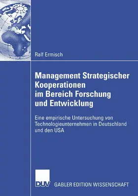 Ermisch | Management Strategischer Kooperationen im Bereich Forschung und Entwicklung | E-Book | www.sack.de