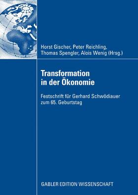 Reichling / Gischer / Spengler | Transformation in der Ökonomie | E-Book | sack.de