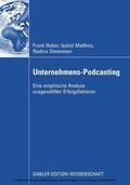 Huber / Matthes / Stenneken |  Unternehmens-Podcasting | eBook | Sack Fachmedien