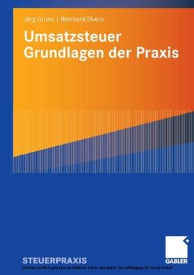 Grune / Elvers | Umsatzsteuer - Grundlagen der Praxis | E-Book | sack.de