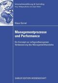Daniel |  Managementprozesse und Performance | eBook | Sack Fachmedien
