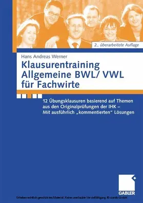 Werner | Klausurentraining Allgemeine BWL/VWL für Fachwirte | E-Book | www.sack.de