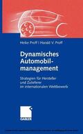 Proff |  Dynamisches Automobilmanagement | eBook | Sack Fachmedien