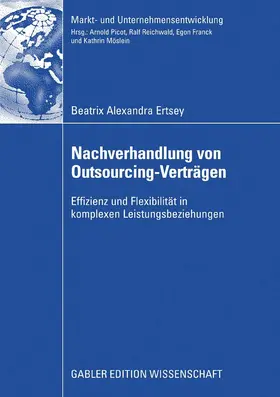 Ertsey |  Nachverhandlung von Outsourcing-Verträgen | eBook | Sack Fachmedien
