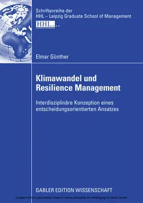 Günther | Klimawandel und Resilience Management | E-Book | www.sack.de