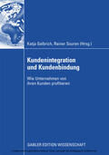 Gelbrich / Souren |  Kundenintegration und Kundenbindung | eBook | Sack Fachmedien