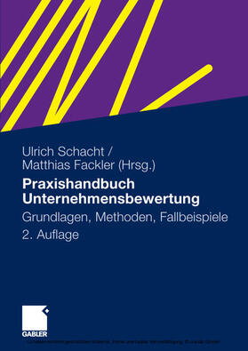 Schacht / Fackler | Praxishandbuch Unternehmensbewertung | E-Book | sack.de