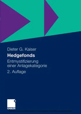 Kaiser | Hedgefonds | E-Book | www.sack.de