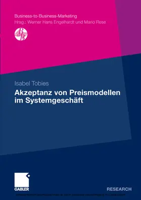 Tobies | Akzeptanz von Preismodellen im Systemgeschäft | E-Book | www.sack.de
