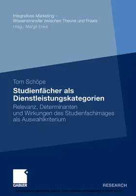 Schöpe | Studienfächer als Dienstleistungskategorien | E-Book | www.sack.de