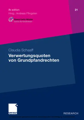 Schaaff | Verwertungsquoten von Grundpfandrechten | E-Book | www.sack.de