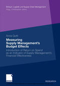Quitt |  Measuring Supply Management’s Budget Effects | eBook | Sack Fachmedien