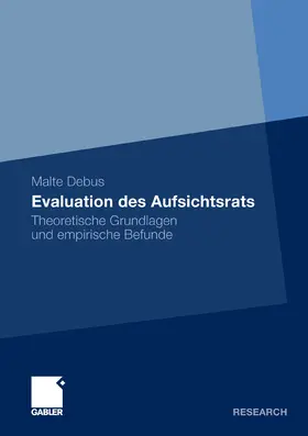 Debus | Evaluation des Aufsichtsrats | E-Book | sack.de