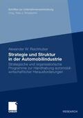 Reichhuber |  Strategie und Struktur in der Automobilindustrie | eBook | Sack Fachmedien