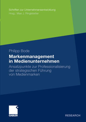Bode | Markenmanagement in Medienunternehmen | E-Book | sack.de