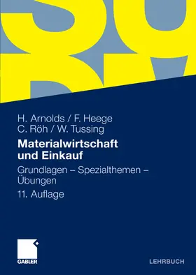 Arnolds / Heege / Röh |  Materialwirtschaft und Einkauf | eBook | Sack Fachmedien