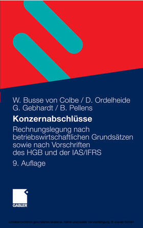 Busse von Colbe / Ordelheide / Gebhardt | Konzernabschlüsse | E-Book | sack.de