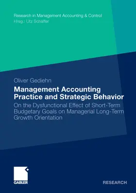 Gediehn | Management Accounting Practice and Strategic Behavior | E-Book | www.sack.de
