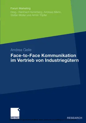 Geile | Face-to-Face Kommunikation im Vertrieb von Industriegütern | E-Book | www.sack.de