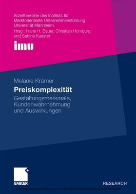 Krämer | Preiskomplexität | E-Book | sack.de