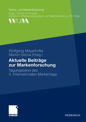 Mayerhofer / Secka | Aktuelle Beiträge zur Markenforschung | E-Book | www.sack.de