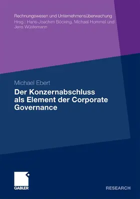Ebert | Der Konzernabschluss als Element der Corporate Governance | E-Book | www.sack.de