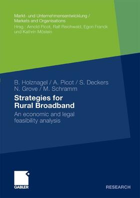 Holznagel / Picot / Deckers | Strategies for Rural Broadband | E-Book | sack.de