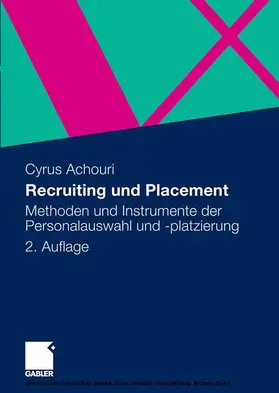 Achouri | Recruiting und Placement | E-Book | www.sack.de