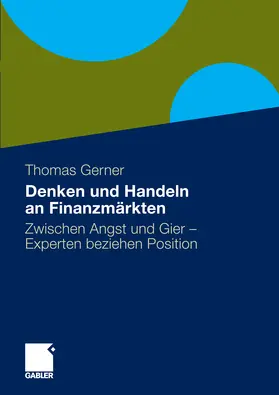 Gerner | Denken und Handeln an Finanzmärkten | E-Book | www.sack.de
