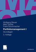 Breuer / Gürtler / Schuhmacher |  Portfoliomanagement I | eBook | Sack Fachmedien
